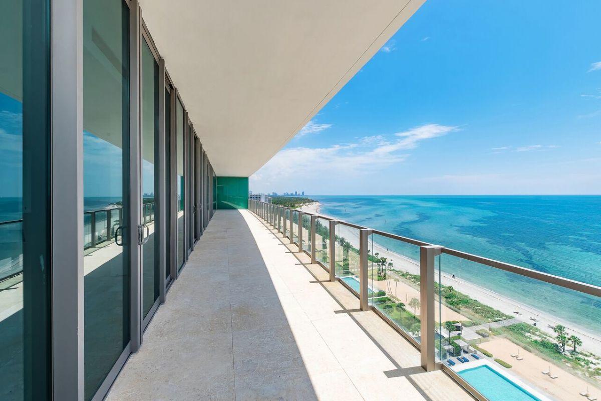 Penthouse listed for sale at Oceana Key Biscayne