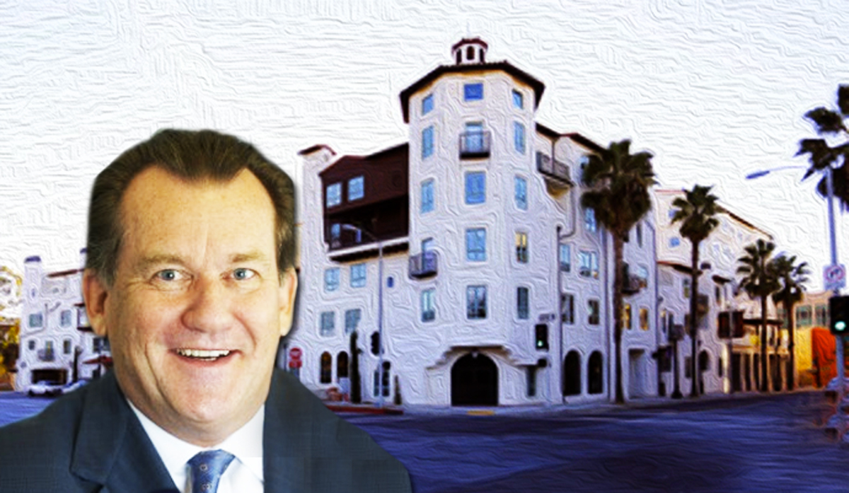 Mack Real Estate Development CEO Paul Keller, and Andalucia apartments