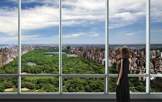 A rendering of One57