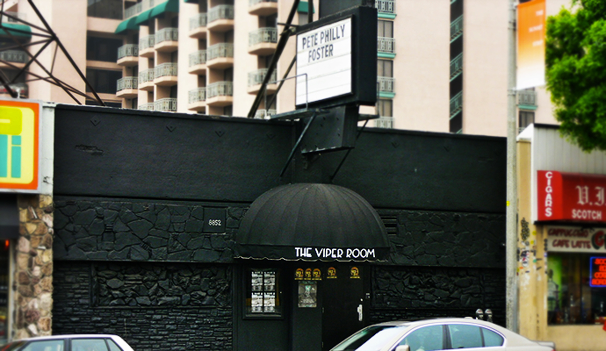 The Viper Room at 8852 Sunset Boulevard (Credit: Wikimedia Commons)