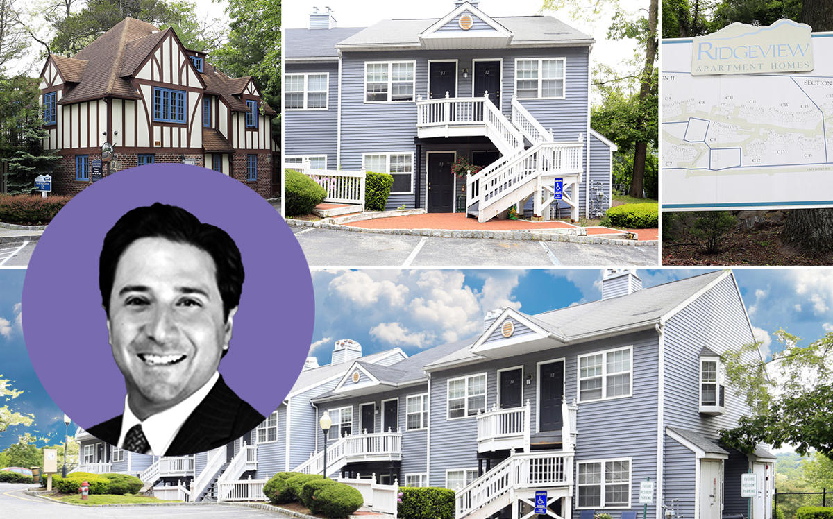 Ares’ Michael Arougheti and 32 Nob Hill Drive in Westchester (Credit: Ares and Apartments)