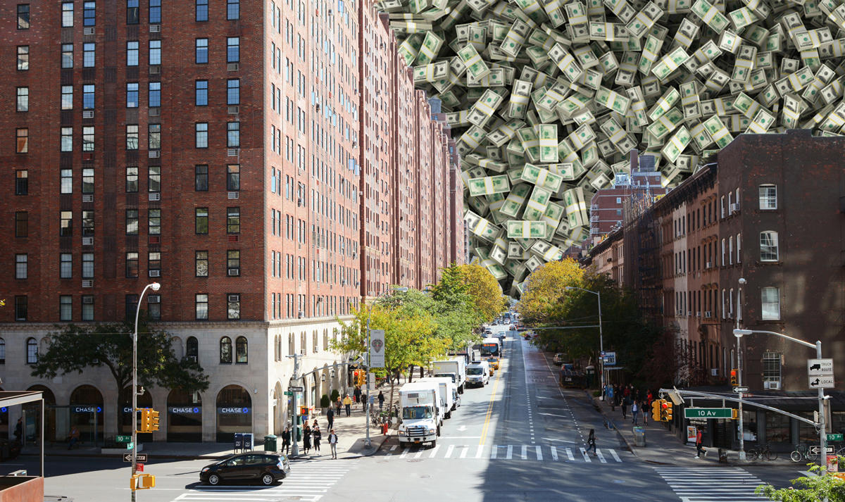 A view of Chelsea with a money sky (Credit: iStock)