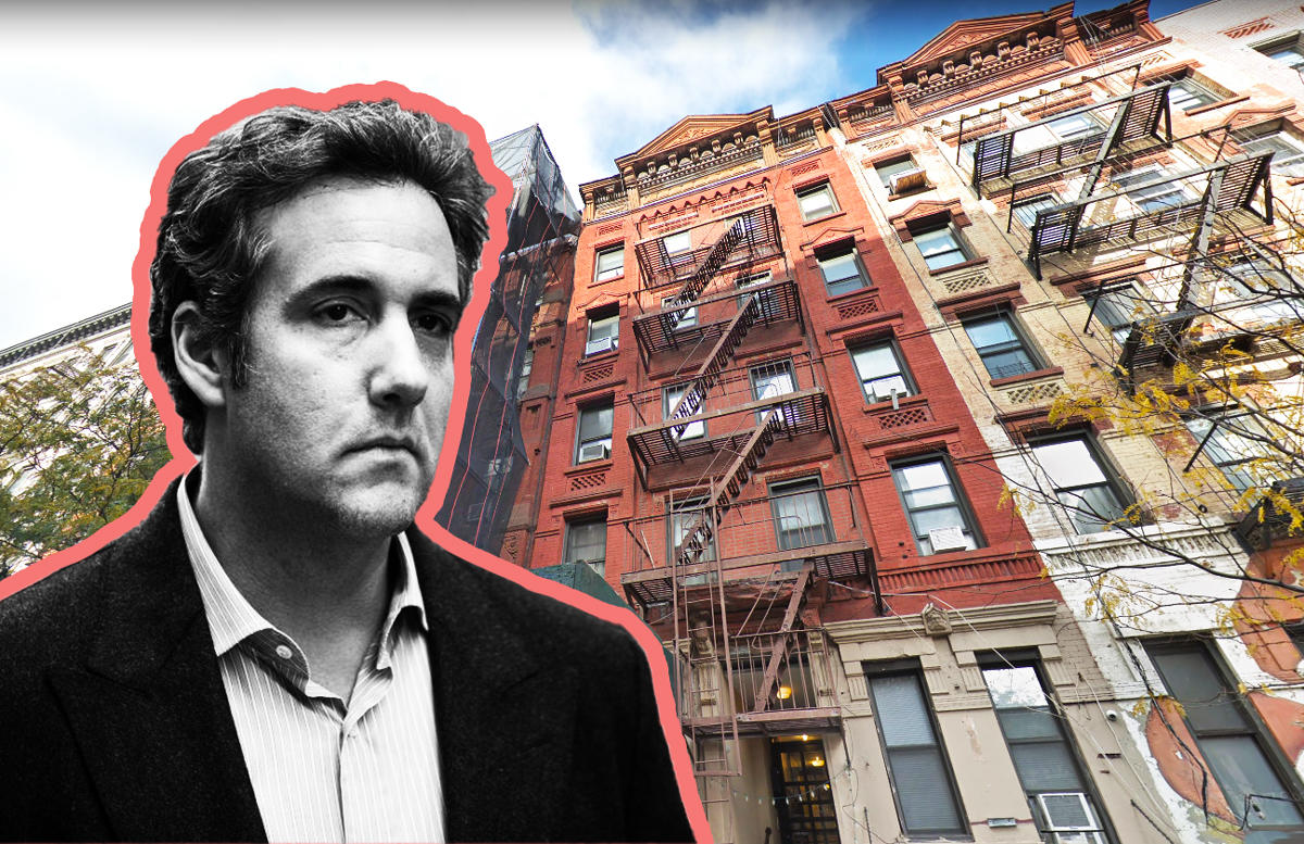 Michael Cohen and 172 Rivington Street (Credit: Getty Images and Google Maps)