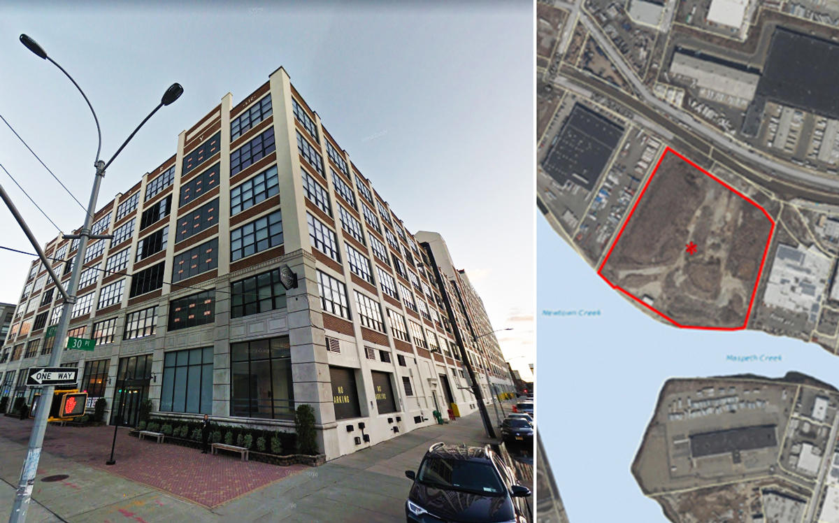 The Factory at 47-07 30th Place and 46-06 57th Avenue (Credit: Google Maps)