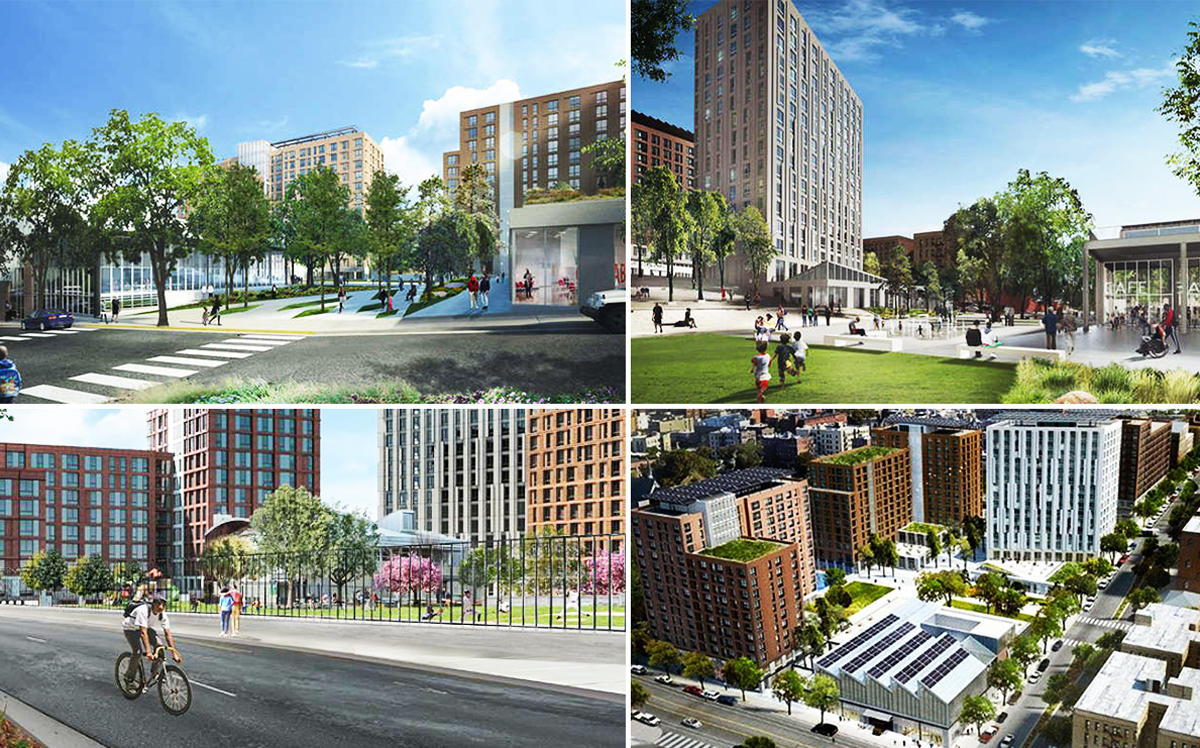 Renderings of the television and production facility at 1215 Spofford Avenue (Credit: CityRealty and NYCEDC)