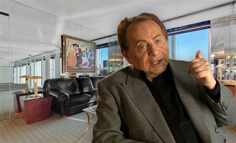 Jackie Mason and the apartment at 146 West 57th Street (credit: Catskill Films)