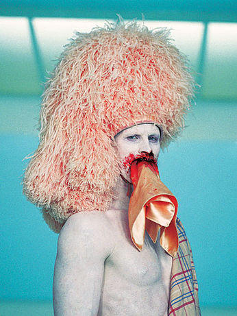 Matthew Barney as the Apprentice in the "Cremaster Cycle"