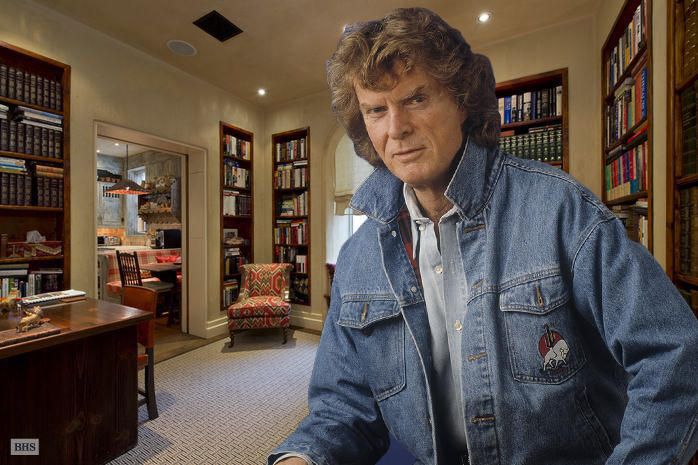 Don Imus and his park-side spread (credit: Getty Images and StreetEasy)