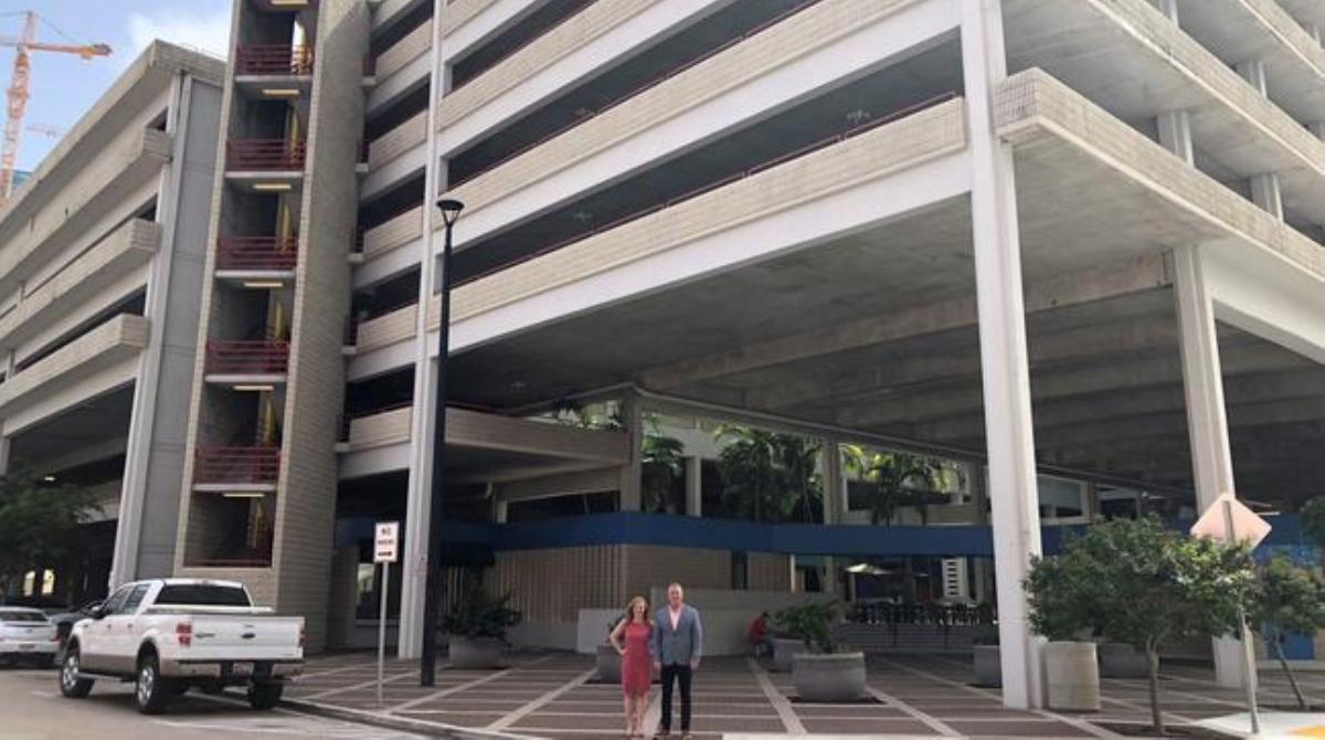 Fort Lauderdale's municipal parking garage (Credit: Colliers International | Sun-Sentinel)