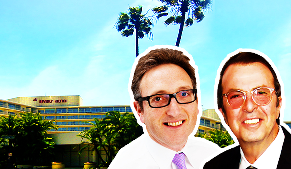 The Beverly Hilton with Cain International CEO Jonathan Goldstein and Beny Alagem