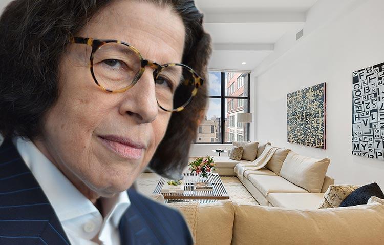 Fran Lebowitz and the apartment at 252 Seventh Avenue (credit: Christopher Macsurak)
