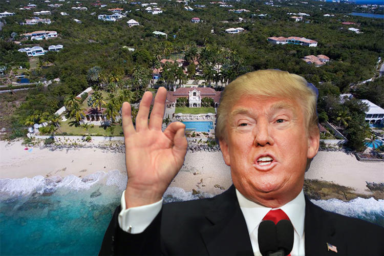 Donald Trump and Chateau Des Palmiers