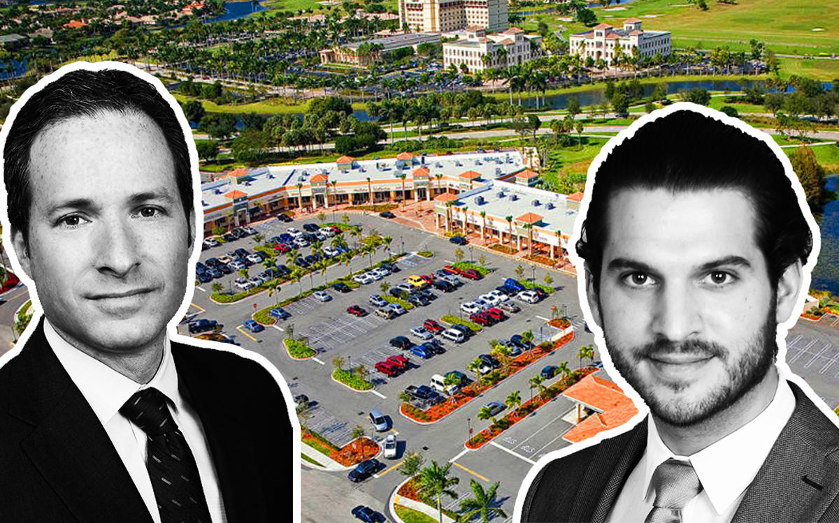From left: Heron Bay and Tiktin Real Estate Investment Services' Adam Tiktin and Alejandro Snyder
