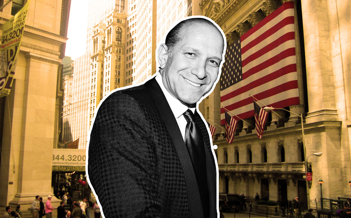 Howard Lutnick and Wall Street (Credit: Getty Images and Wikipedia)