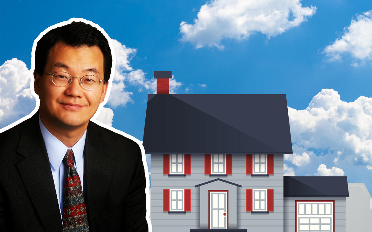NAR Chief Economist Lawrence Yun and a single family home (Credit: National Association of Realtors and iStock)