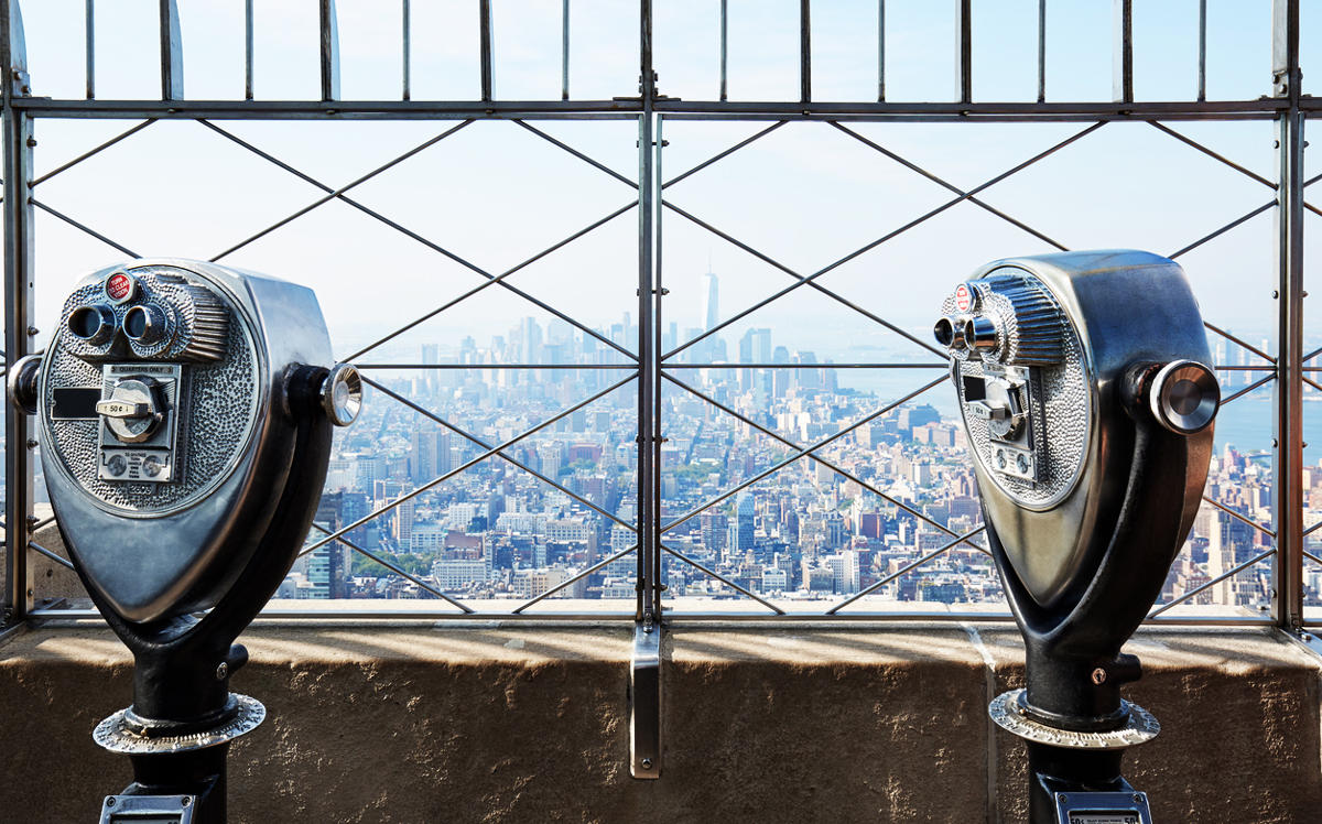Empire State Building observation deck at 350 5th Avenue (Credit: iStock)