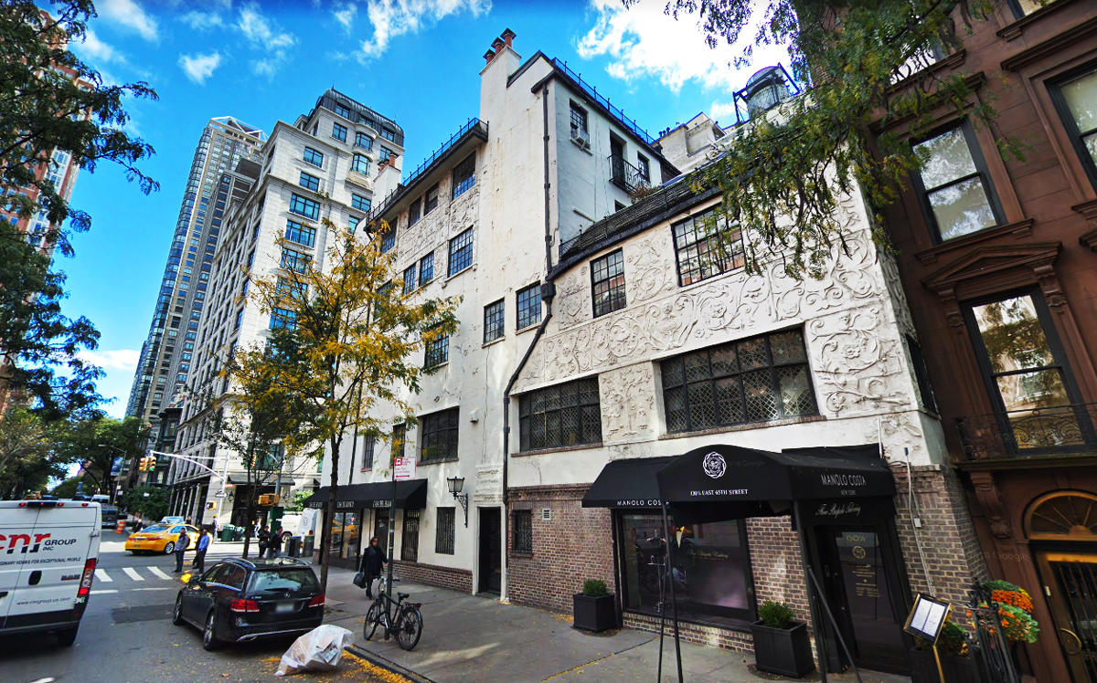 The Parge House at 130½ East 65th Street (Credit: Google Maps)