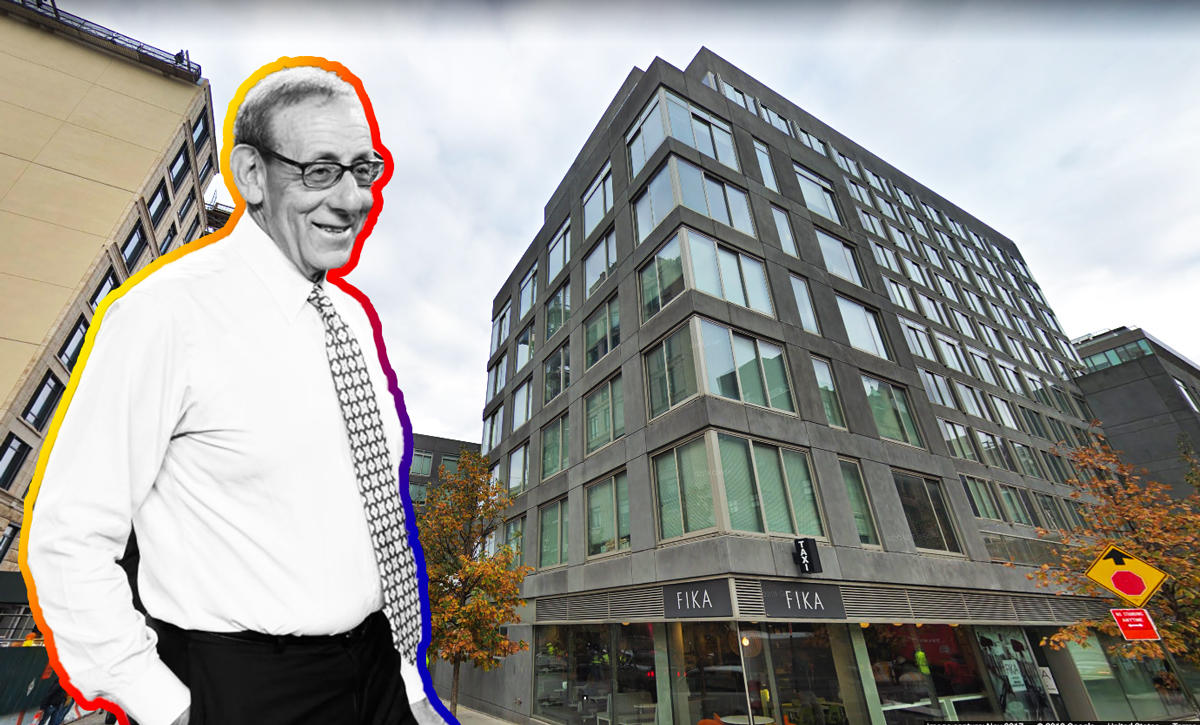 Related CEO Stephen Ross and 34 Desbrosses Street (Credit: Getty Images and Google Maps)