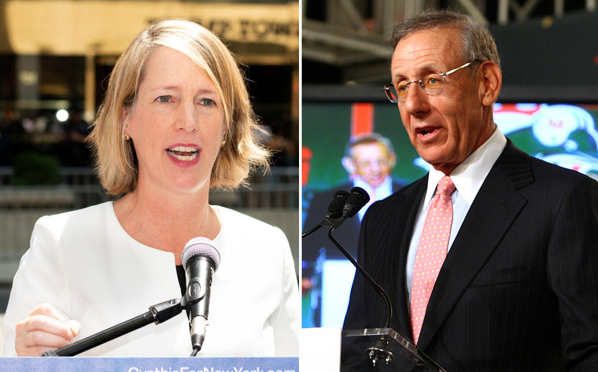 Zephyr Teachout and Stephen Ross (Credit: Getty Images)