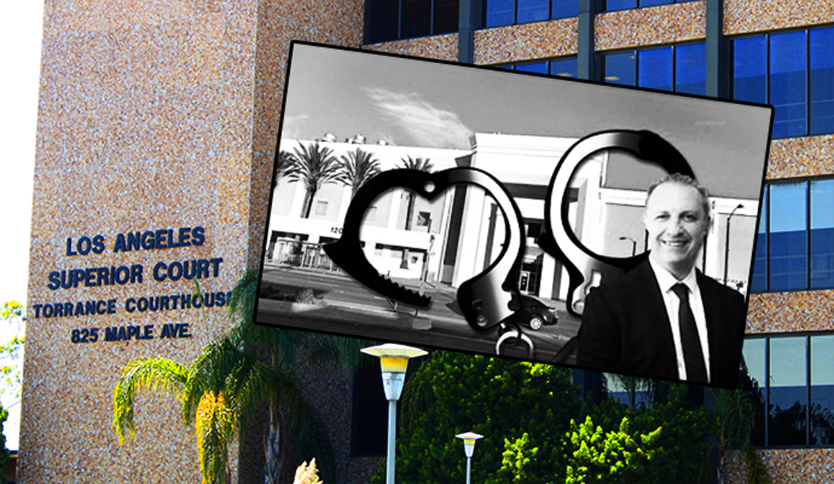 Arman Gabay and the Hawthorne Plaza mall, LA Superior Court (Credit: Pixabay)