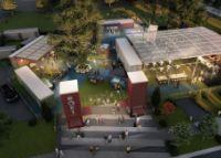 Recycled shipping containers will shape outdoor entertainment venue in Orlando