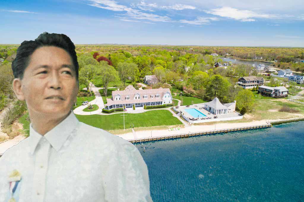 Former Phillipines dictator Ferdinand Marcos and 16 Sedgemere Road on Long Island