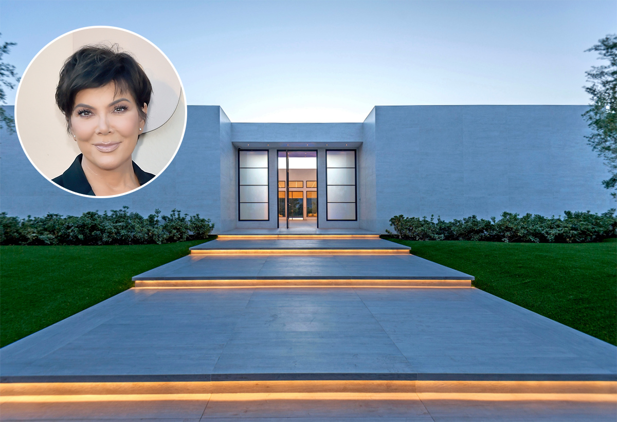 Kris Jenner reportedly paid $12 million for a mansion in Coachella Valley. (Credit: Coldwell Banker, Getty Images)