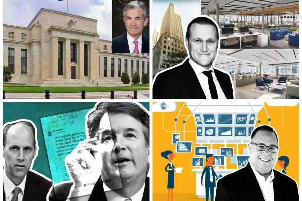 <em>Clockwise from top left: Fed raises interest rates by 0.25 percent, Tishman Speyer is launching a co-working brand that will expand to several cities, Five MLSs from five states will pool their resources via a new data application, and Lawyer tries to use Zillow to prove Supreme Court nominee Brett Kavanaugh’s innocence.</em>