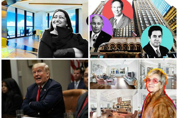 <em>Clockwise from top left: Zaha Hadid’s South Beach condo sells for $5.75M, Blackstone to get $112M breakup fee as LaSalle opts for Pebblebrook’s bid, Manhattan apartment owned by German 'punk princess' fetches $5.2M, and Trump thinking ‘very strongly’ about tax break linking capital gains to inflation.</em>