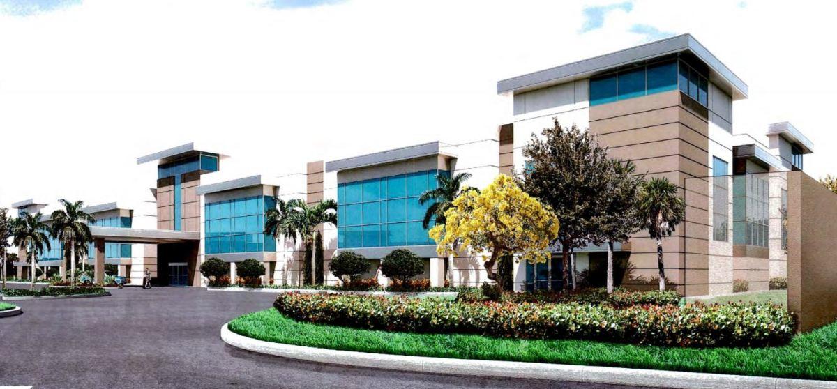 Nuvo Development's planned self-storage facility in Palm Beach Gardens (Credit: Farmer Architecture)