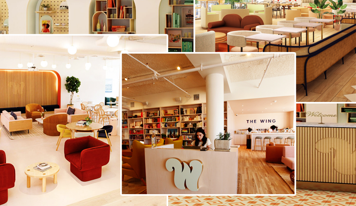 The Wing is a network of co-working and community spaces (Credit: The Wing)