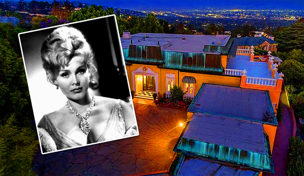 Zsa Zsa Gabor and the home