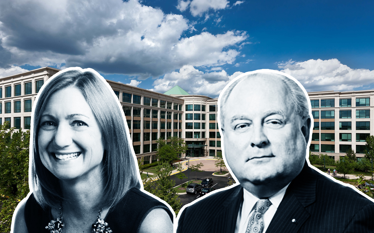 20 North Martingale Road, Assurance COO Jackie Gould and Zeller COO Bob Six