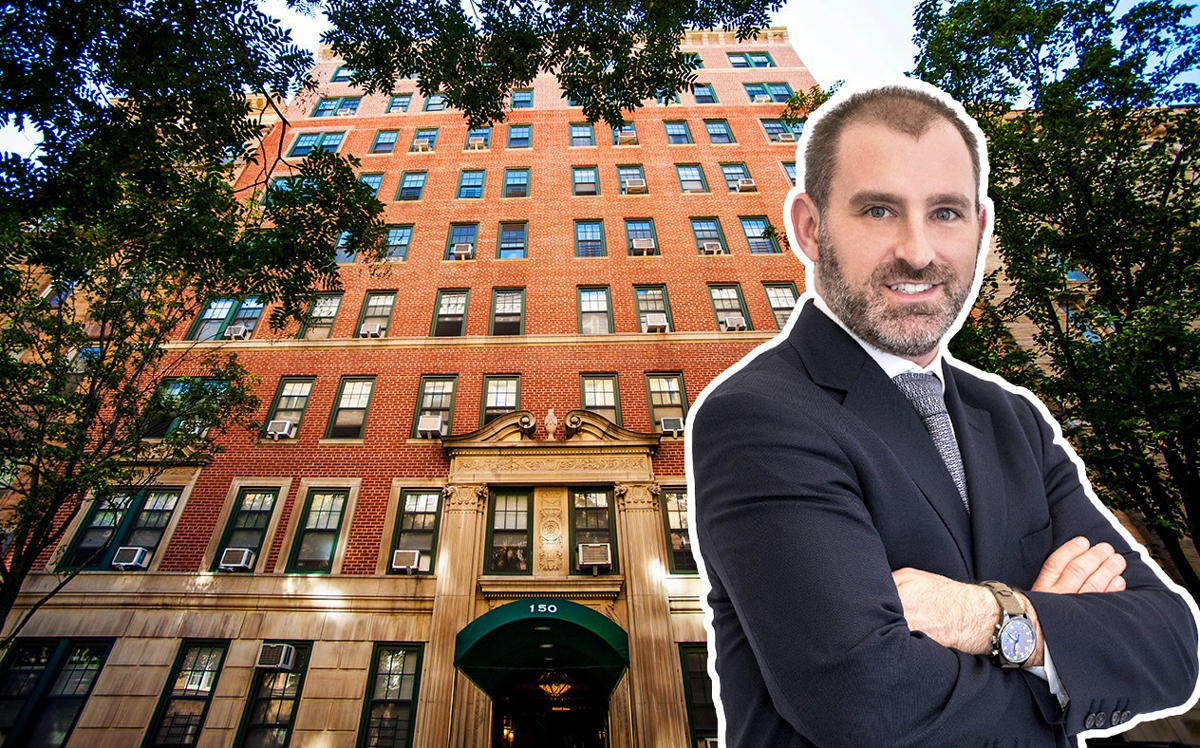 150 West 82nd Street and GreenOak Real Estate's Kevin Robinson (Credit: CityRealty and GreenOak Real Estate)