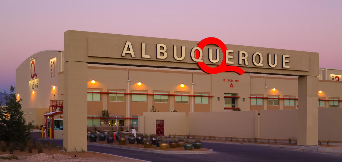 Albuquerque Studios at 5650 University Boulevard in New Mexico (Credit: Filming Locations)