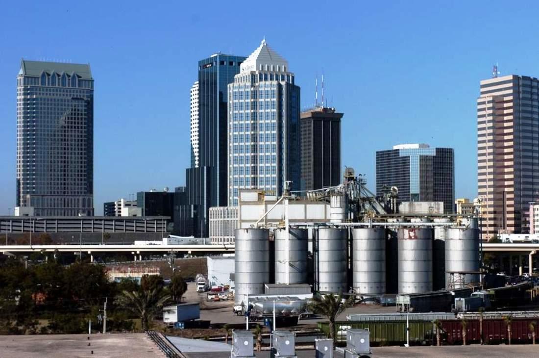 ConAgra flour mill in downtown Tampa (Credit: Tampa Bay Times)
