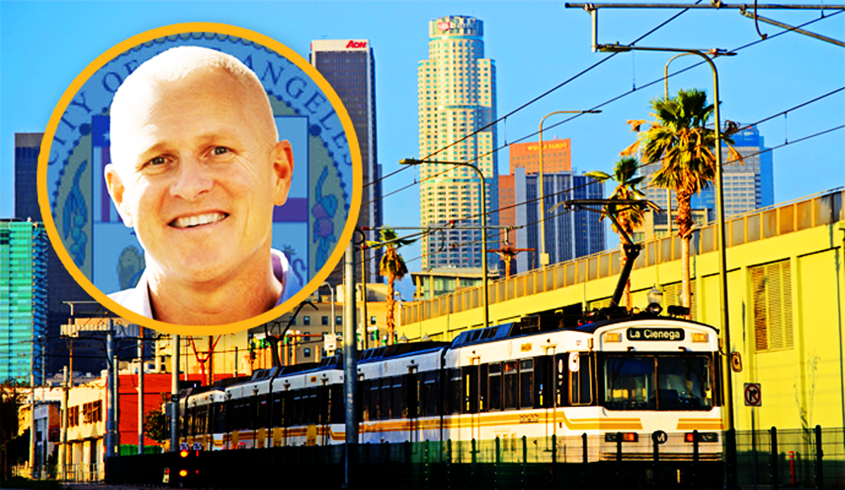 Councilmember Mike Bonin and the Expo Line (Credit: Steve and Julie via Flickr)