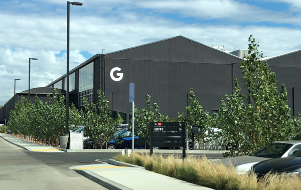 Photos of the refurbished, Google-branded Spruce Goose hangar emerged this fall.