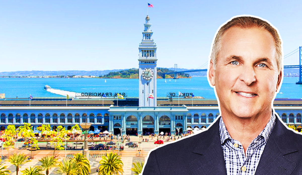 Hudson Pacific Properties CEO Victor Coleman and the Ferry Building