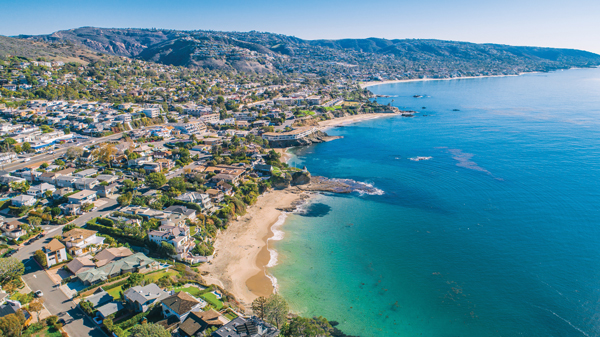 The median home price in Laguna Beach was $2.2 million in September.