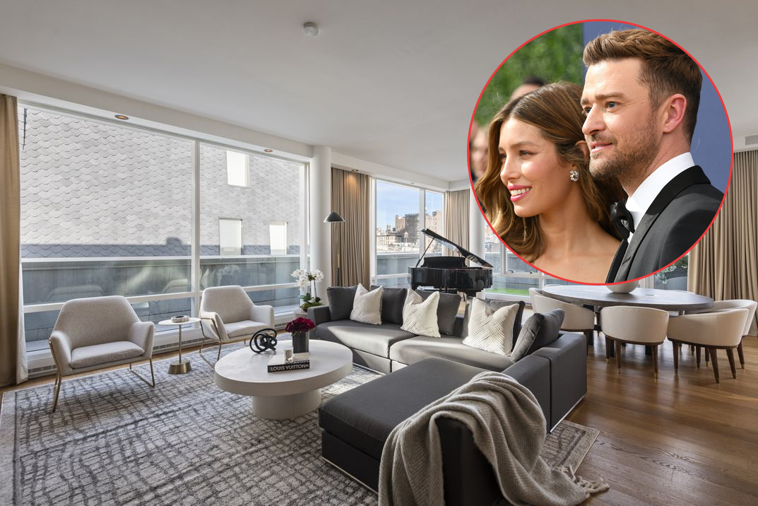 Justin Timberlake and Jessica Biel's penthouse at Soho Mews