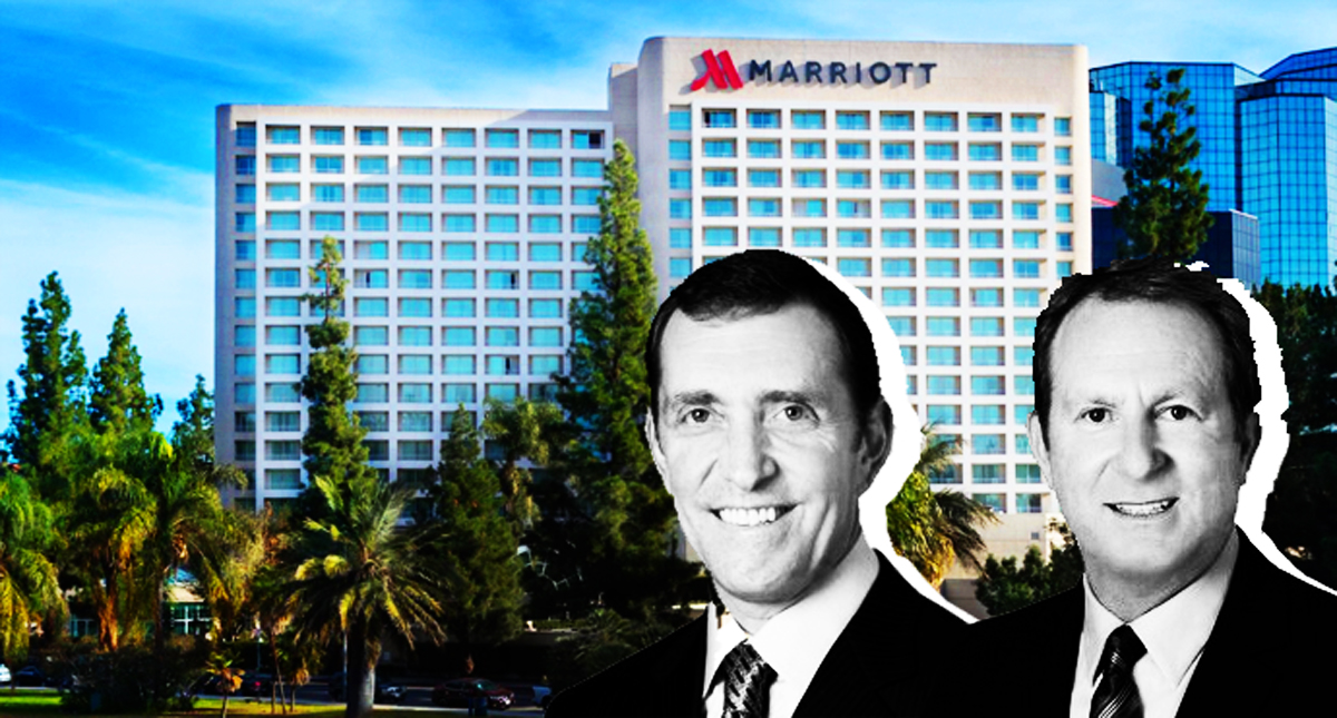 The hotel with Southwest Value Partners co-founders Mark Schlossberg and Robert Sarver