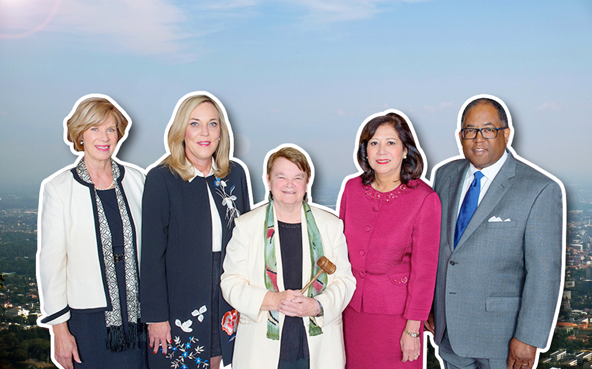 The Los Angeles County Board of Supervisors. From left: Janice Hahn, Kathryn Barger, Sheila Kuehl, Hilda L. Solis, and Mark Ridley-Thomas. (Credit: iStock)