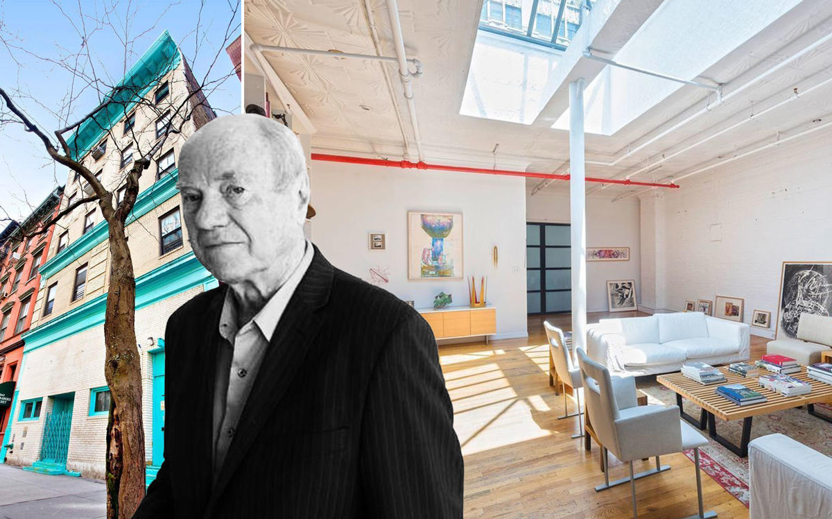 James Rosenquist and 162 Chambers Street (Credit: Minneapolis College of Art and Design)