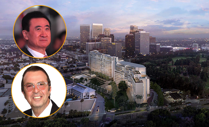 Wang Jianlin, Beny Alagem and One Beverly Hills