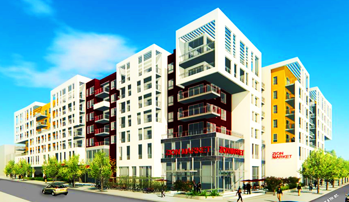 Renderings of Rise Koreatown at 3525 W. 8th Street (Credit: Nadel Architects)
