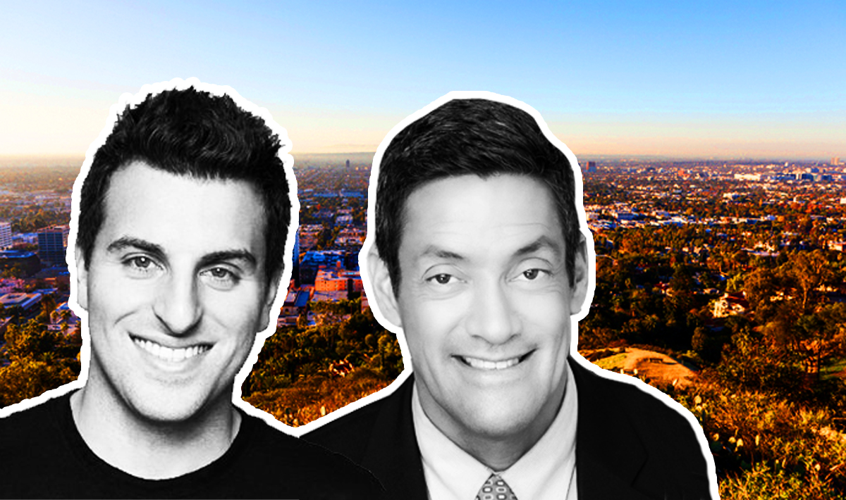 West Hollywood, with Airbnb CEO Brian Chesky and City of West Hollywood Mayor John Duran (Credit: iStock)