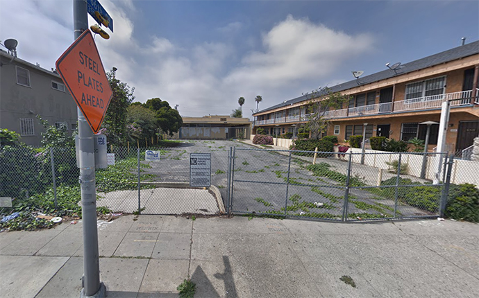 A 43-unit project is planned at 6527 S. Crenshaw Boulevard