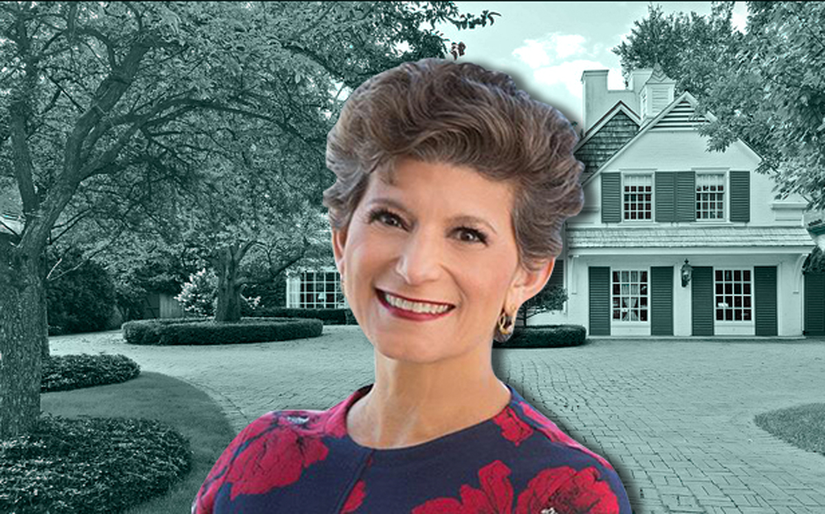 Debra Cafaro and her home (Credit: Forbes)