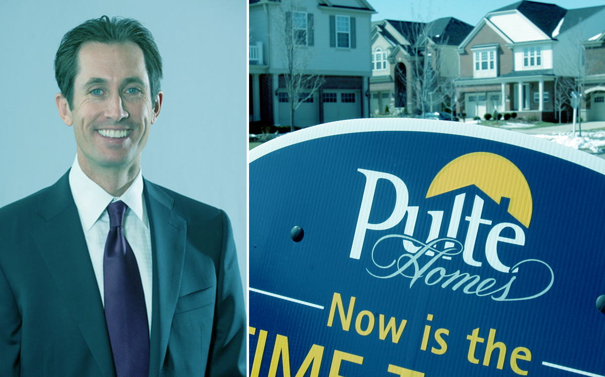 Ryan Marshall and Pulte Homes for sale (Credit: Twitter)